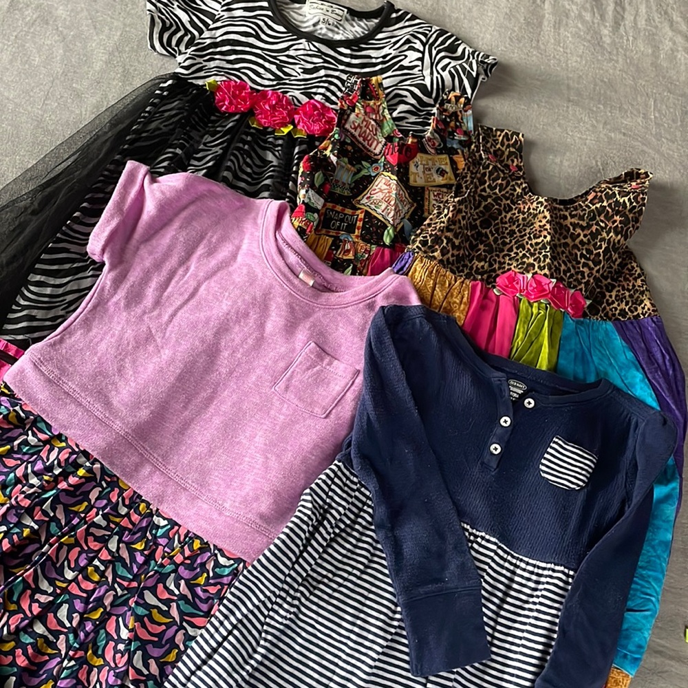 Bundle of Girls’ casual dresses size 5